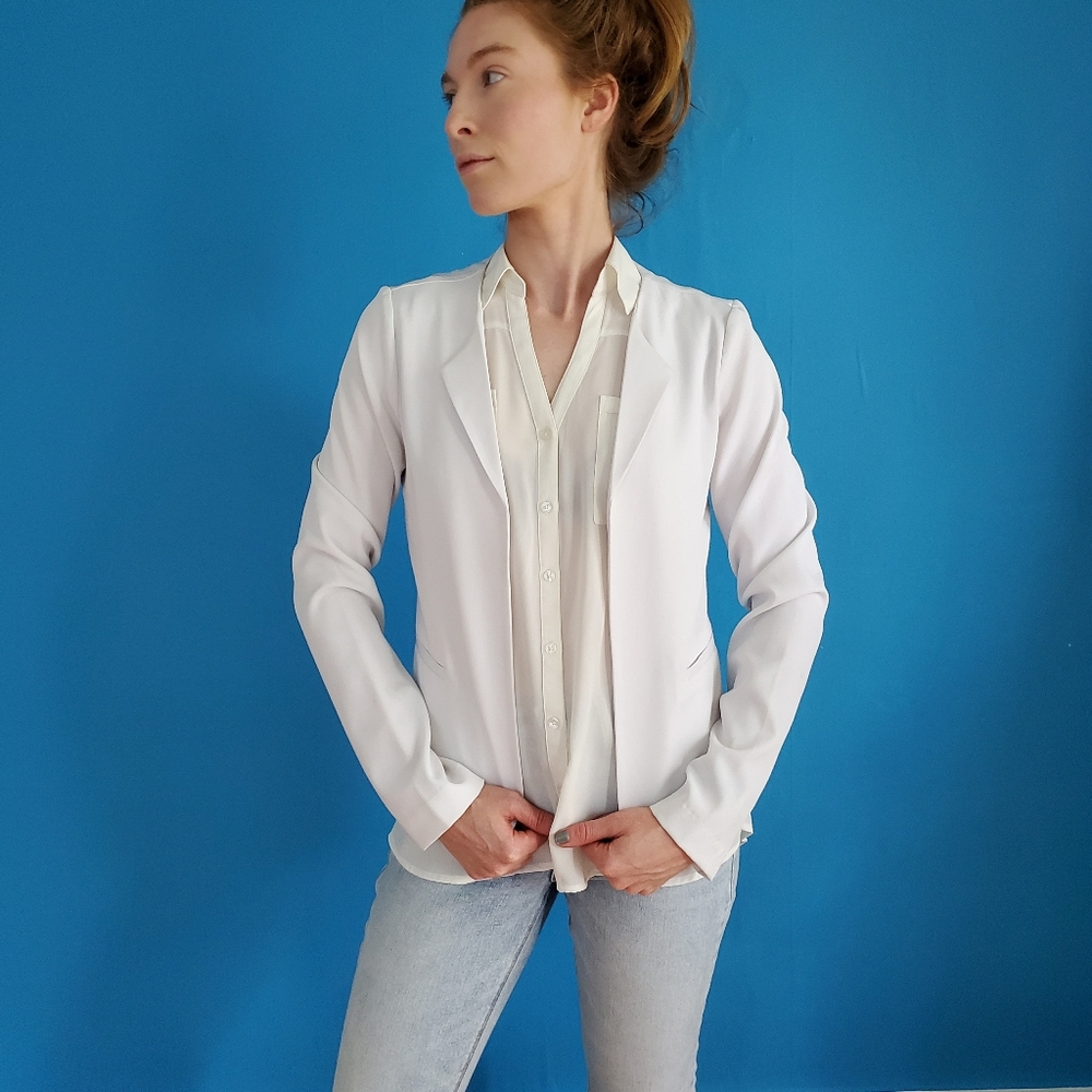 M Active Blazer w Cutout Back Detail